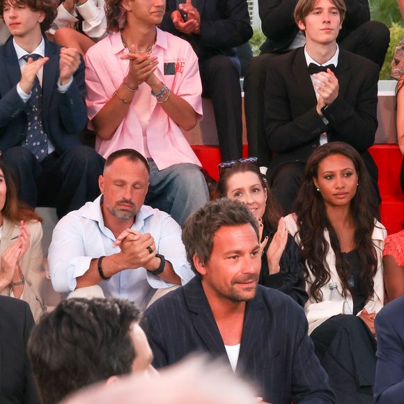 Exclusif - David Foenkinos, Bertrand Chameroy, Pierre Lescure - Plateau de l'émission "C à vous" lors du 79ème Festival International du Film de Cannes le 20 mai 2026. © Jack Tribeca / Bestimage
