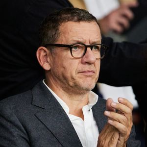 Dany Boon - People dans les tribunes du match de Ligue des champions entre le PSG et le Borussia Dortmund (2-0) au Parc des Princes à Paris le 19 septembre 2023. © Cyril Moreau/Bestimage