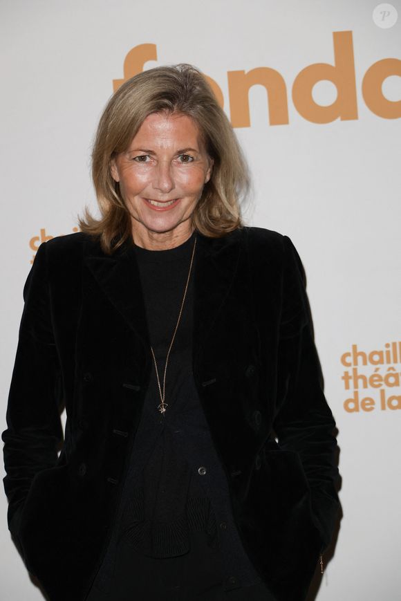 Claire Chazal - Gala de la Fondation Chaillot au théâtre National de Chaillot à Paris le 18 novembre 2025. © Coadic Guirec/Bestimage