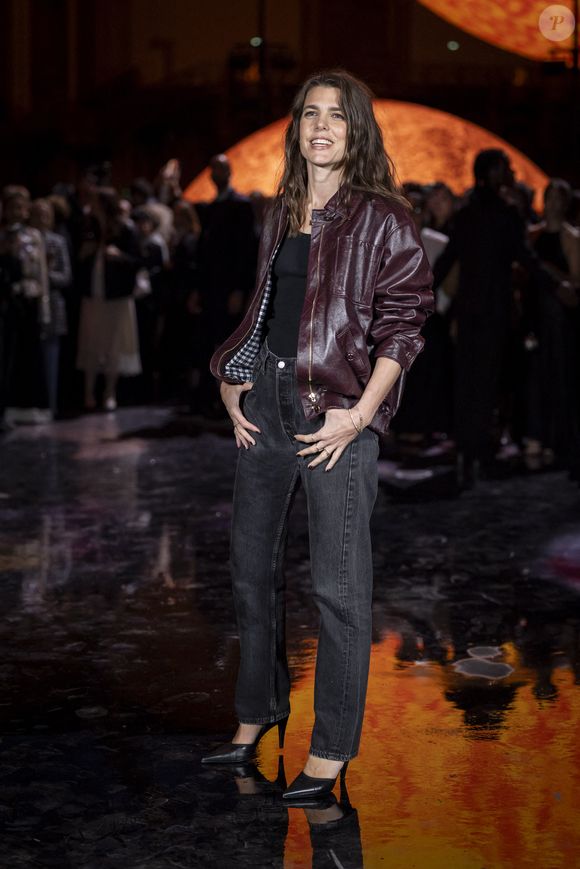 Charlotte Casiraghi – Photo Call  du Défilé de mode Chanel Collection Printemps-Été 2026 dans le cadre de la Fashion Week de Paris, France, le 6 octobre 2025.
 
© Olivier Borde / Bestimage