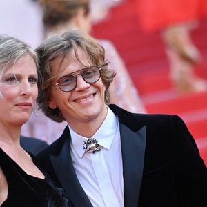 Alex Lutz et Karine Viard assistent au tapis rouge de The Old Oak lors de la 76e édition du festival de Cannes au Palais des Festivals le 26 mai 2023 à Cannes, France. Photo by Franck Castel/ABACAPRESS.COM