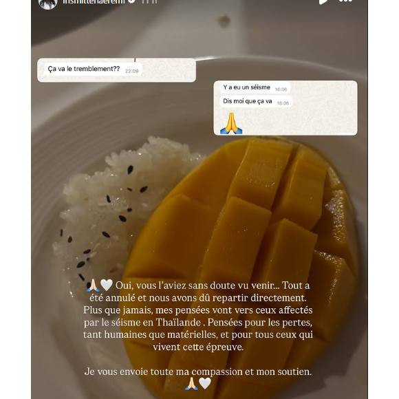 Et puis, "tout a été annulé et nous avons dû repartir directement"

Iris Mittenaere raconte sa dernière mésaventure en Asie. Instagram