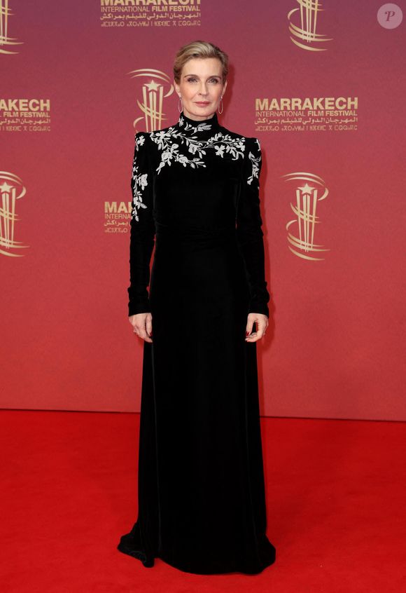 Melita Toscan du Plantier - Tapis rouge dans le cadre de la 22ème édition du Festival International du Film de Marrakech le 2 décembre 2025. © Dominique Jacovides/Bestimage
