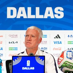Didier Deschamps à la Conference de presse match France vs Espagne - Coupe du monde 2026 - 13/07/2026 © Imago / PsnewZ / Bestimage