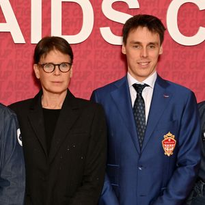 Semi-exclusif - La princesse Stéphanie de Monaco et Louis Ducruet durant la soirée de gala du "Fight Aids Cup 2026" à l'hôtel Fairmont Monte-Carlo à Monaco, le 24 janvier 2026 après la sixième édition de la Fight Aids Cup, un match de football caritatif au stade Louis II qui a opposé l'équipe du Cirque FC de la princesse Stéphanie et les Barbagiuans du prince Albert. Ce match de charité a pour but de soutenir Fight Aids Monaco, association qui lutte contre le virus du VIH, soutenue par l'AS Monaco, et dont la princesse Stéphanie en est la présidente. Dans l'équipe du prince, il y a notamment Charles Leclerc, Youri Djorkaeff, en capitaine Louis Ducruet et Ludovic Giuly en coach heureux car son équipe a remporté la rencontre aux pénalties et malgré la présence de Christian Karembeu ou d'Andriy Chevtchenko venus en renfort dans l'équipe du cirque. C'est la princesse Stéphanie qui a donné le coup d'envoi au côté de Paul Pogba.© Bruno Bebert / Bestimage