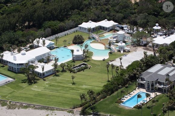 La maison de Celine Dion sur l'ile Jupiter en Floride KADENA PRESS / BESTIMAGE