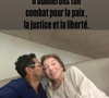 Tout comme son mari Jamel Debbouze, qui publie une photo de lui accompagné de Leila Shahid.

Jamel Debbouze rend hommage à Leila Shahid.