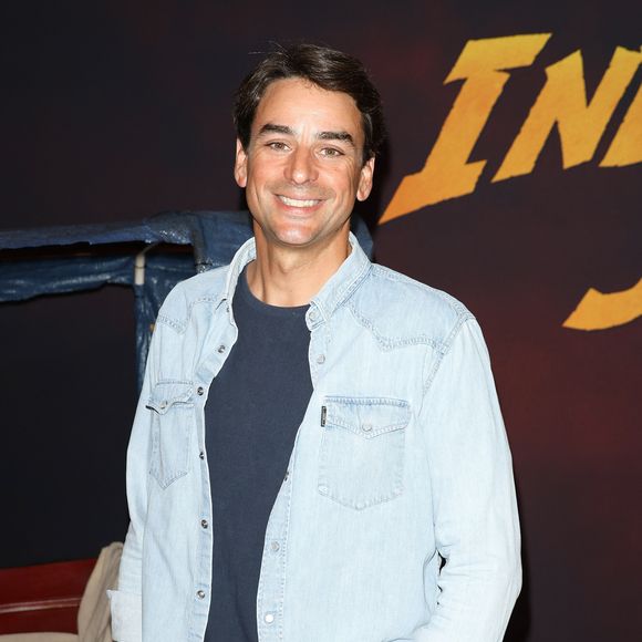 Julian Bugier - Première du film "Indiana Jones et le Cadran de la destinée" au cinéma Le Grand Rex à Paris le 26 juin 2023. © Coadic Guirec/Bestimage