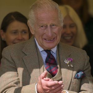Le roi Charles III assiste aux Mey Highland Games au John O'Groats Showground à Caithness. © PA Photos/ABACA