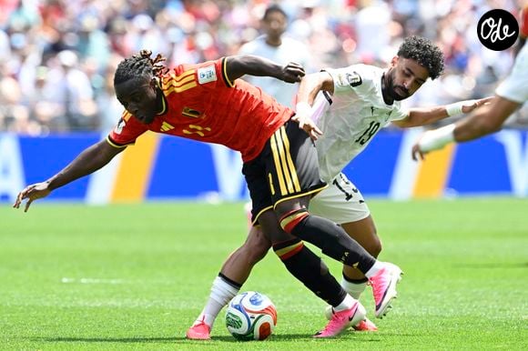 SEATTLE, ÉTATS-UNIS - 15 JUIN : L'attaquant belge Doku Jeremy, photographié lors du match du groupe G de la Coupe du monde de la FIFA 2026 opposant la Belgique à l'Égypte au stade Lumen Field, le 15 juin 2026 à Seattle, aux États-Unis, 15/06/2026
Photo News/Psnewz/Bestimage