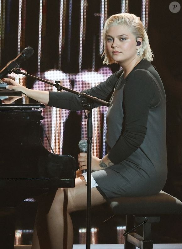 Louane - 39ème cérémonie des Victoires de la musique à la Seine musicale de Boulogne-Billancourt, France, le 9 février 2024. © Coadic Guirec/Bestimage