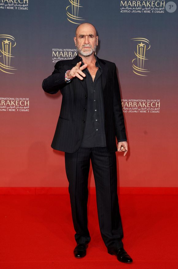 Eric Cantona - 21ème Festival du film de Marrakech au Maroc le 1er décembre 2024. Dominique Jacovides/Bestimage
