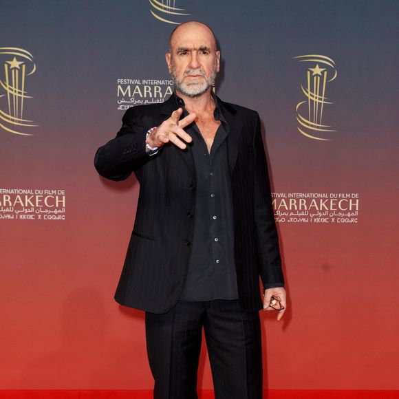 Eric Cantona - 21ème Festival du film de Marrakech au Maroc le 1er décembre 2024. Dominique Jacovides/Bestimage