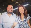 Guillaume et Noëmie de "L'amour est dans le pré" en couple.