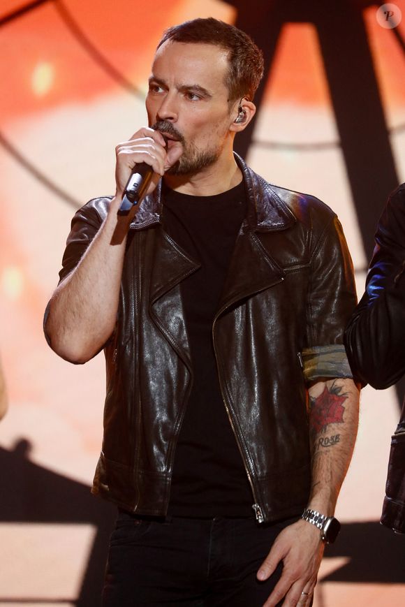 Exclusif - Damien Sargue - Enregistrement de l'émission "La grande soirée des comédies musicales", présentée par E.Gossuin et H.Segara et diffusée le 26 mars sur W9
© Christophe Clovis / Bestimage