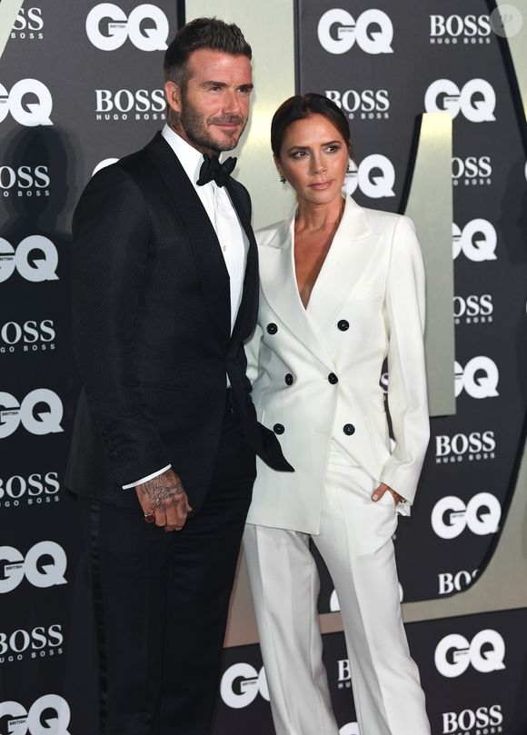 David Beckham et Victoria Beckham - Photocall de la soirée "GQ Men of the Year" Awards à Londres le 3 septembre 2019.
© Backgrid UK/ Bestimage