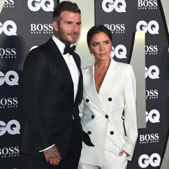 David Beckham et Victoria Beckham - Photocall de la soirée "GQ Men of the Year" Awards à Londres le 3 septembre 2019.
© Backgrid UK/ Bestimage