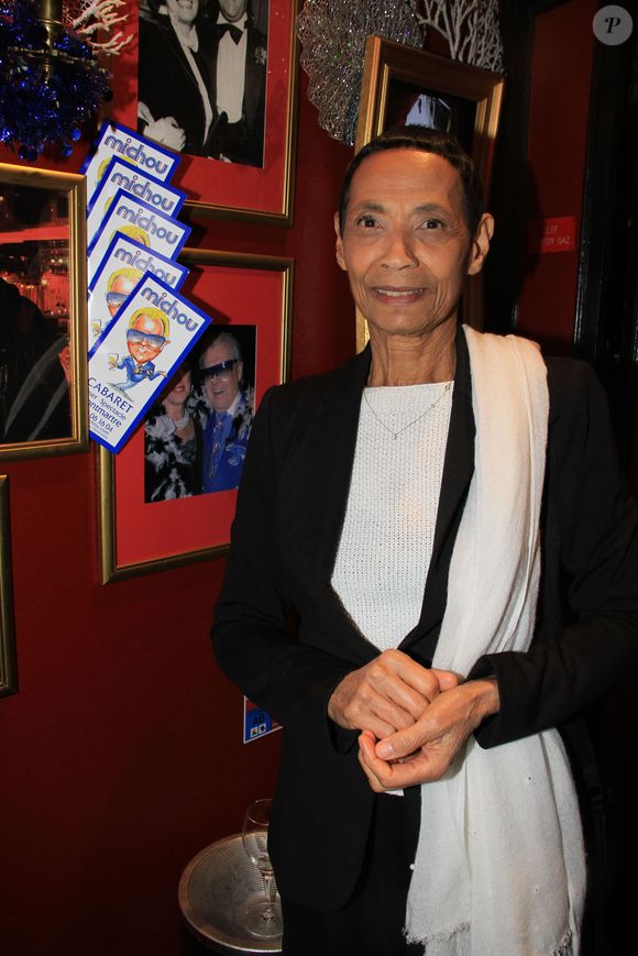Maddly Bamy lors du déjeuner pour la remise d'un chèque pour l'association Les p'tits poulbots de Montmartre au cabaret Chez Michou à Paris, France, le 19 janvier 2020. © Philippe Baldini/Bestimage