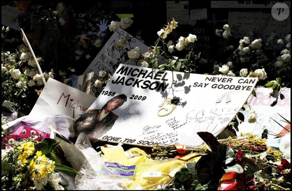 Bien que Michael Jackson ait déménagé depuis longtemps de son célèbre ranch Neverland à Los Olivos, en Californie, le 11 juillet 2009, dans les jours qui ont suivi sa mort, ses fans lui ont rendu hommage en laissant des cartes, des fleurs, des bougies et d'autres souvenirs devant ses portes, où, en son honneur, les propriétaires actuels du ranch ont joué sa musique par le biais de haut-parleurs. 
FAME PICTURES / BESTIMAGE