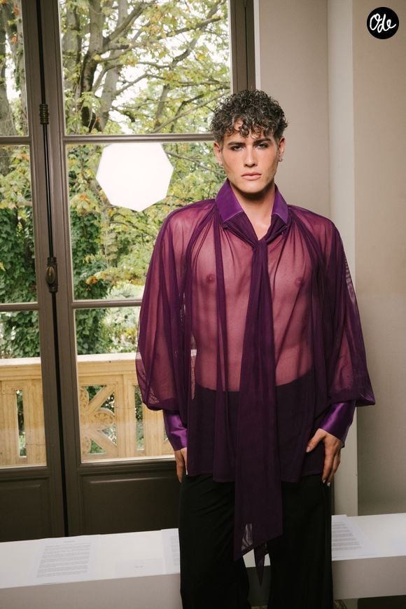 Raphael Say  au front row du défilé de mode Yanina Couture Collection Haute Couture Automne/Hiver 2026-2027 lors de la Fashion Week de Paris (PFW) au Pavillon Gabriel, France, le 7 juillet 2026. © Sam Delpech/Bestimage