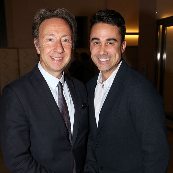 Exclusif - Stephane Bern et son compagnon Yori Bailleres - Dîner de Gala de la BnF à Paris, France, le 30 Septembre 2024. 

© Bertrand Rindoff / Bestimage