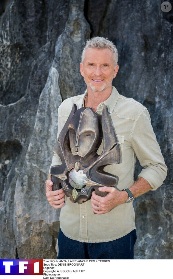 Denis Brogniart dans "Koh-Lanta, La Revanche des 4 Terres" sur TF1