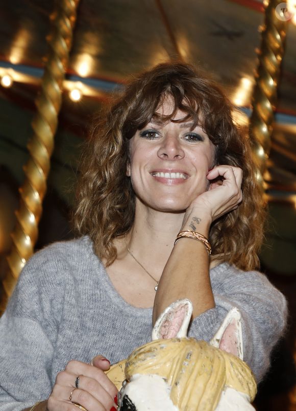 Magali Ripoll - Réception annuelle du Secours Populaire au musée des Arts Forains à Paris le 5 décembre 2022. © Denis Guignebourg/Bestimage