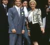 Sylvie Vartan et David Hallyday au mariage de David et Estelle Lefébure.

©Bestimage