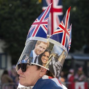 Atmosphère le jour du mariage du prince Harry et de Meghan Markle à Windsor, le 19 mai 2018. (SGP / BESTIMAGE).