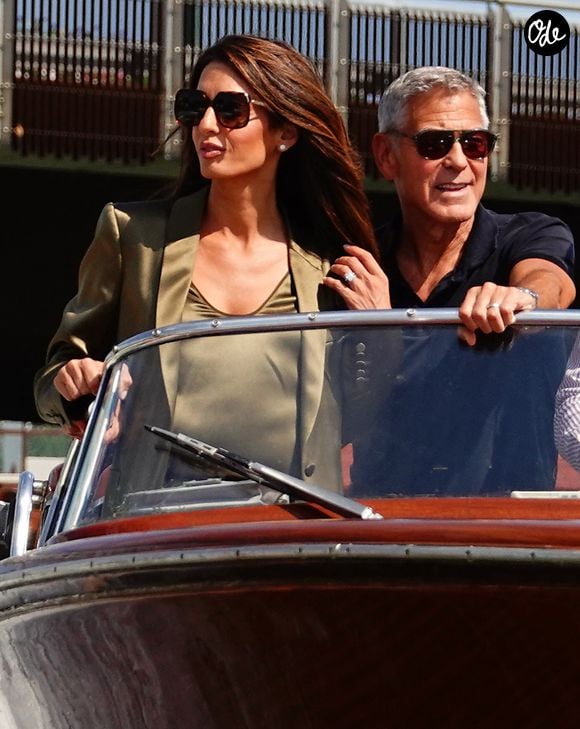George et Amal Clooney arrivent à Venise lors du 83ème Festival International du Film de Venise (Mostra), à Venise, Italie, le 1er septembre 2026. © Cobra Team/Backgrid/Bestimage