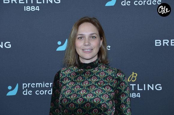 Nathalie Péchalat (nouvelle présidente de l'association "Premiers de Cordée") - Dîner de charité Breitling à la Samaritaine pour l’association "Premiers de Cordée" à Paris le 4 avril 2024. © Rachid Bellak/Bestimage