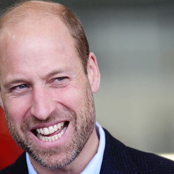 Le Prince William, prince de Galles,  se rend à RAF Northolt pour voir deux nouveaux hélicoptères de la London Air Ambulance Charity à Ruislip, Londres le 1er octobre 2024.
© Julien Burton / Bestimage