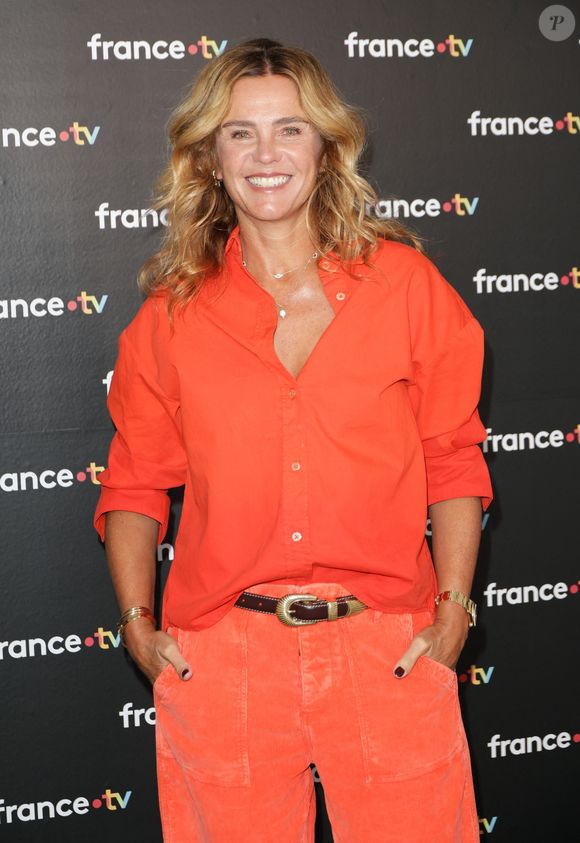 Marine Vignes au photocall de la conférence de presse de rentrée de France Télévisions à Paris, France, le 4 septembre 2024. © Coadic Guirec/Bestimage