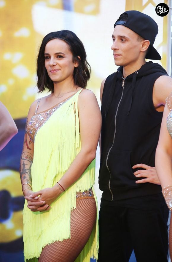 Alizée et son compagnon Grégoire Lyonnet lors du spectacle "Danse avec les stars" lors du 55ème Festival de Télévision de Monte-Carlo à Monaco, le 14 juin 2015.

Denis Guignebourg / Bestimage