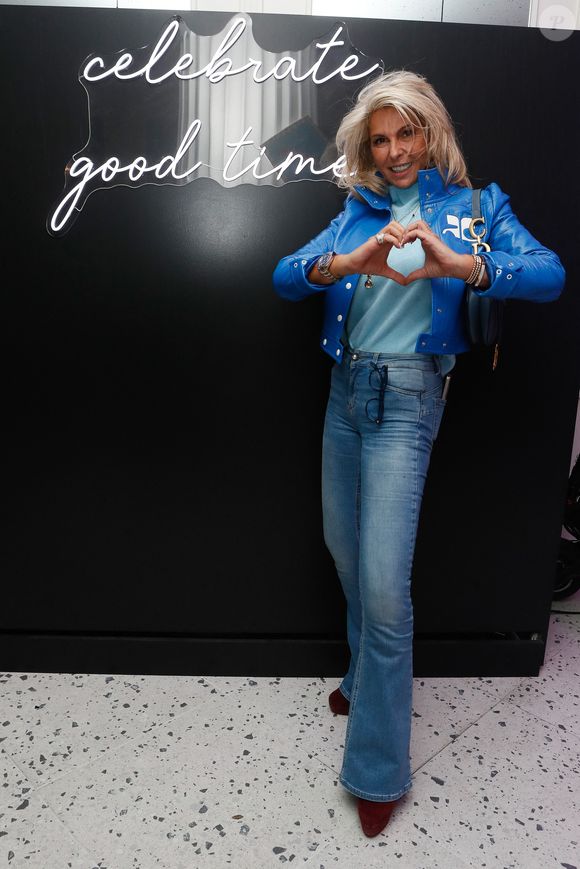 Exclusif - Caroline Margeridon - Personnalités lors de la soirée "Patins" à l'hôtel Kimpton St Honoré à Paris. Le 16 novembre 2023
Christophe Clovis / Bestimage