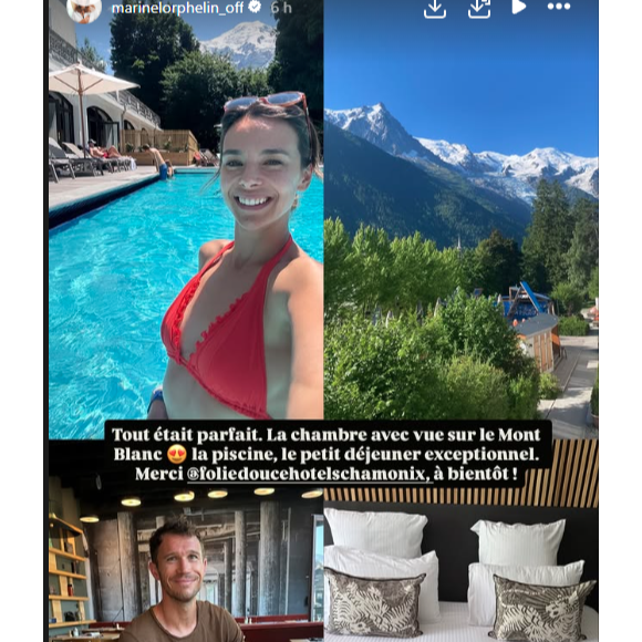 Marine Lorphelin, Instagram