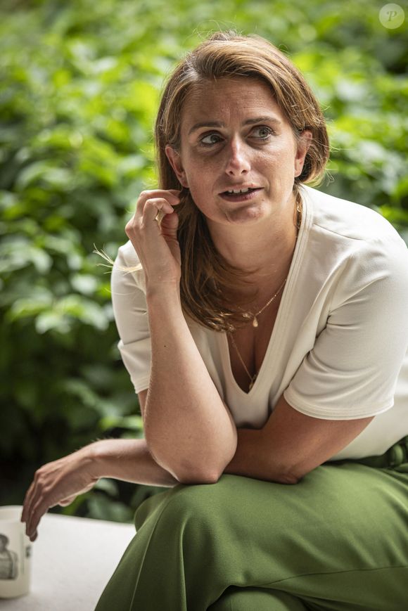 Marine Tondelier, conseillère régionale des Hauts-de-France et secrétaire nationale des Écologistes lors du premier jour de l’université d’été des Ecologistes à Strasbourg, France, le 21 août 2025. © Elyxandro Cegarra/Psnewz/Bestimage