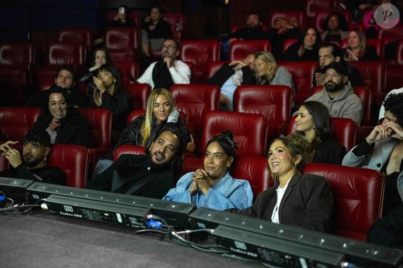 Exclusif - Vitaa, Amel Bent, Slimane, Tony Parker à la projection privée en avant-première du documentaire sur Vitaa (Charlotte Gonin) "Je m'appelle Charlotte" dans les locaux de TF1 à Boulogne Billancourt le 18 novembre 2024. Le documentaire sera diffusé le 22 novembre sur TMC en prime time et TF1+.

© Pierre Perusseau / Bestimage