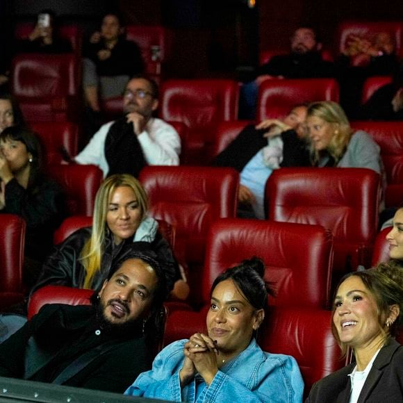 Exclusif - Vitaa, Amel Bent, Slimane, Tony Parker à la projection privée en avant-première du documentaire sur Vitaa (Charlotte Gonin) "Je m'appelle Charlotte" dans les locaux de TF1 à Boulogne Billancourt le 18 novembre 2024. Le documentaire sera diffusé le 22 novembre sur TMC en prime time et TF1+.

© Pierre Perusseau / Bestimage