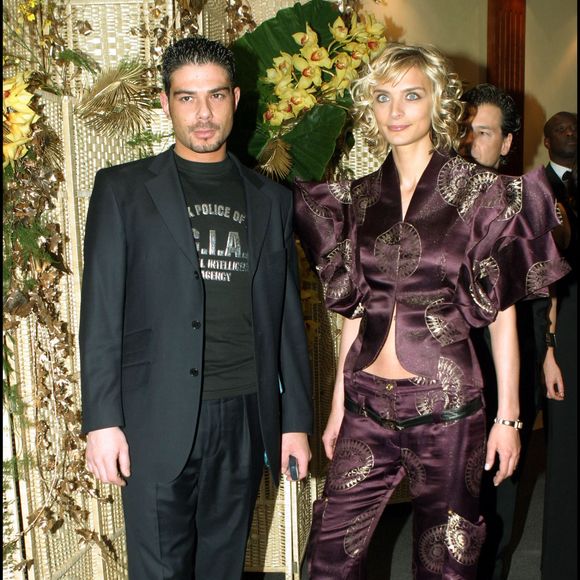 Alexandre Anthony et Sarah Marshall lors des prix The Best 2004 au Pavillon Gabriel, à Paris, le 8 décembre 2004.
Paris, France.
Coadic Guirec / Bestimage