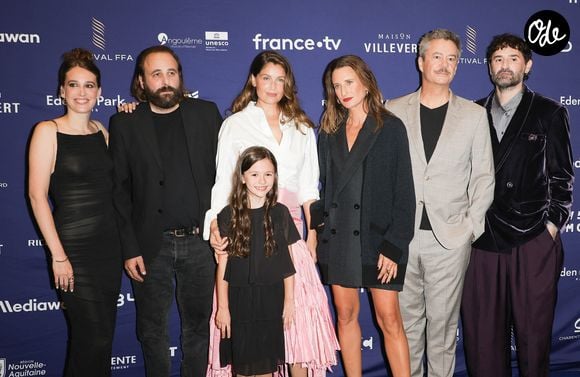 Une grand partie du casting de la série "Dix pour cent" s'était réunie ce jour-là à Angoulême

Fanny Sidney, Vincent Macaigne, Laetitia Casta, Camille Cottin, Thibault de Montalembert, Nicolas Maury et Elodie Batard Gaultier au photocall de la cérémonie de clôture lors de la 19ème édition du festival du film francophone d'Angoulême, France, le 29 août 2026. © Coadic Guirec/Bestimage