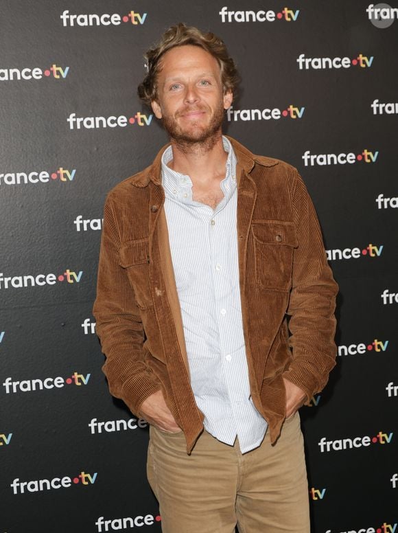Arnaud Lauqué au photocall de la conférence de presse de rentrée de France Télévisions à Paris, France, le 4 septembre 2024. © Coadic Guirec/Bestimage