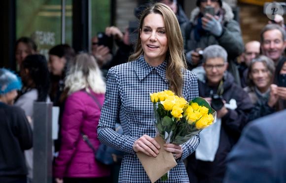 Catherine (Kate) Middleton, princesse de Galles, quitte l'association Anna Freud à Londres, le 27 novembre 2025.

GOFF  / BESTIMAGE