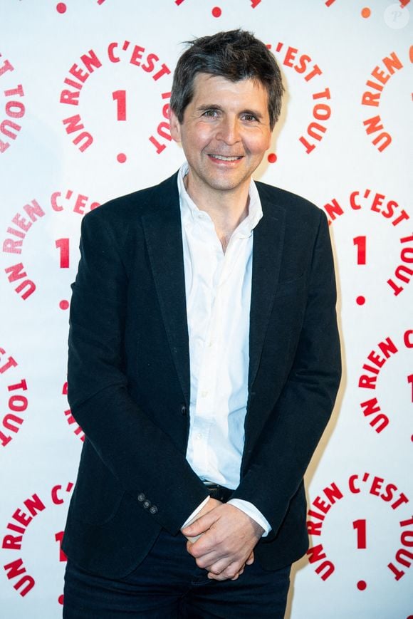 Thomas Sotto au dîner de gala Un Rien C'est Tout au Musée de l'Arme à Paris, France, le 07 mars 2024. Photo par Aurore Marechal/ABACAPRESS.COM