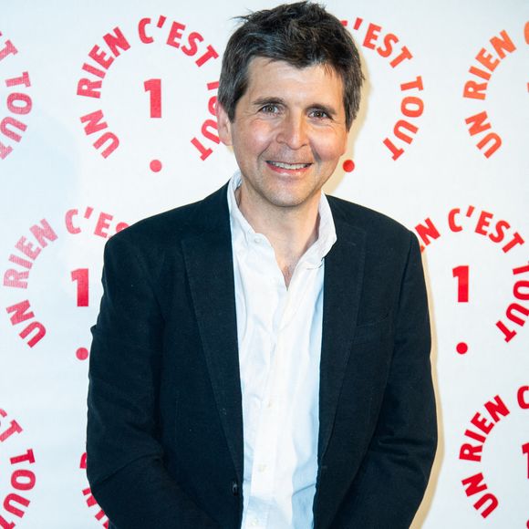 Thomas Sotto au dîner de gala Un Rien C'est Tout au Musée de l'Arme à Paris, France, le 07 mars 2024. Photo par Aurore Marechal/ABACAPRESS.COM