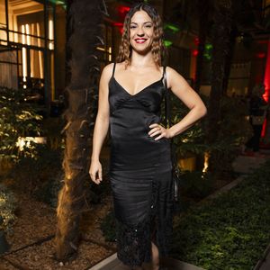 Exclusif - Denitsa Ikonomova lors de l'inauguration du Restaurant & Bar 19.20 by Norbert Tarayre à l'hôtel Prince de Galles à Paris le 10 octobre 2023.
Le 10 octobre dernier, le tout Paris avait rendez-vous dans ce qui s’annonce  comme le bistrot du Triangle d’Or Parisien. Le Chef Norbert Tarayre aidé de l’agence The Atrenders et l’hôtel Prince de Galles ont organisé une pendaison de crémaillère des plus étonnantes. Pierre Perusseau / Coadic Guirec / Bestimage