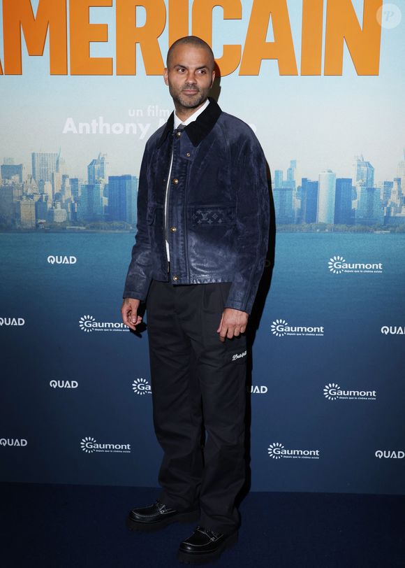 Il souhaitait être présent pour la création de ces bouteilles.

Tony Parker - Avant-première du film "Le rêve américain" au cinéma UGC Bercy de Paris le 5 février 2026. © Denis Guignebourg/Bestimage