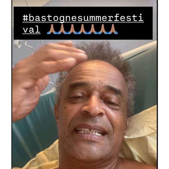 Cette obligation de repos le force néanmoins à annuler à regret son concert prévu ce dimanche au Bastogne Summer Festival.

Yannick Noah, Instagram