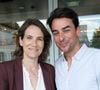 Julian Bugier profite actuellement de vacances en Italie avec son épouse Claire Fournier.

Julian Bugier et sa femme Claire Fournier - Déjeuner dans la loge de France Télévisions lors de la Finale Hommes des Internationaux de France de Tennis de Roland Garros à Paris. © Bertrand Rindoff / Bestimage