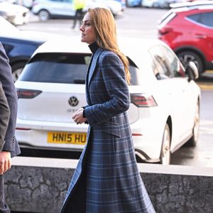 Le prince William, prince de Galles, et Catherine (Kate) Middleton, princesse de Galles, arrivent pour visiter l'Académie nationale de curling à Stirling, Royaume Uni, le 20 janvier 2026. Cover Images via ZUMA Press / Bestimage/Bestimage